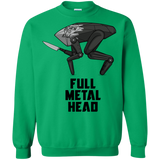 Sweatshirts Irish Green / S Full Metal Head Crewneck Sweatshirt