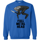 Sweatshirts Royal / S Full Metal Head Crewneck Sweatshirt