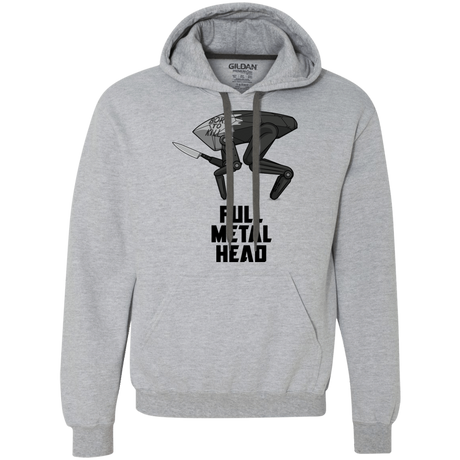 Sweatshirts Sport Grey / S Full Metal Head Premium Fleece Hoodie