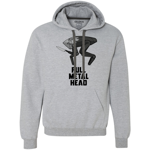 Sweatshirts Sport Grey / S Full Metal Head Premium Fleece Hoodie