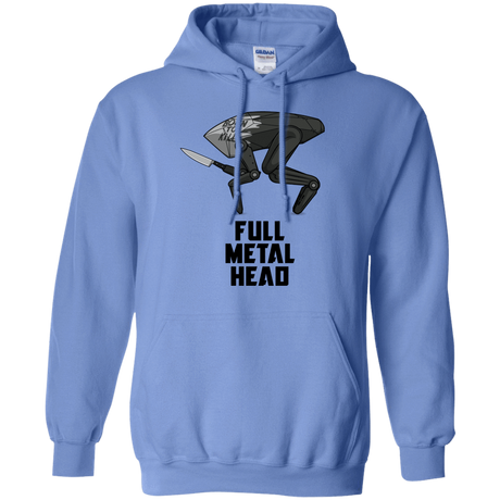 Sweatshirts Carolina Blue / S Full Metal Head Pullover Hoodie