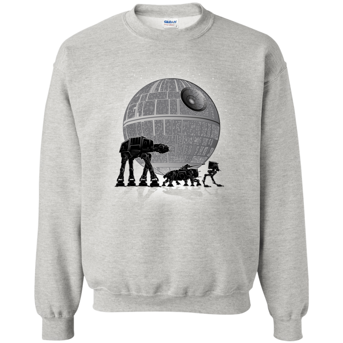 Sweatshirts Ash / Small Full Moon Over Empire Crewneck Sweatshirt