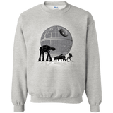 Sweatshirts Ash / Small Full Moon Over Empire Crewneck Sweatshirt