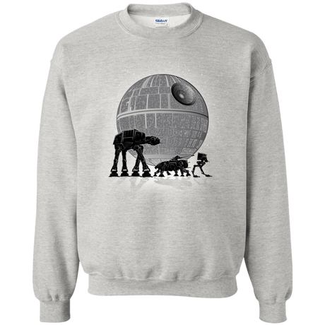 Sweatshirts Ash / Small Full Moon Over Empire Crewneck Sweatshirt