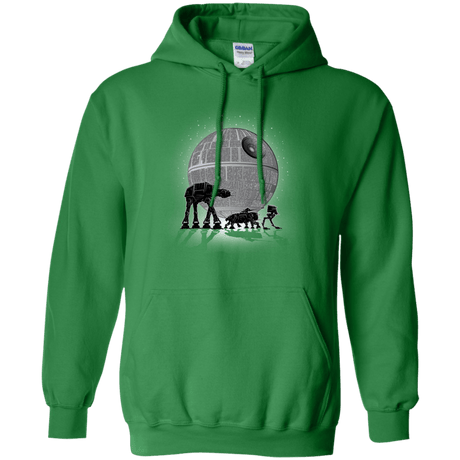 Sweatshirts Irish Green / Small Full Moon Over Empire Pullover Hoodie