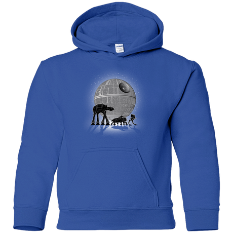 Sweatshirts Royal / YS Full Moon Over Empire Youth Hoodie