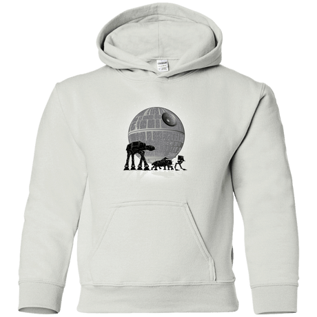Sweatshirts White / YS Full Moon Over Empire Youth Hoodie
