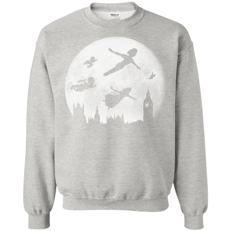 Sweatshirts Ash / Small Full Moon over London Crewneck Sweatshirt