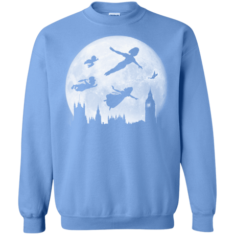 Sweatshirts Carolina Blue / Small Full Moon over London Crewneck Sweatshirt