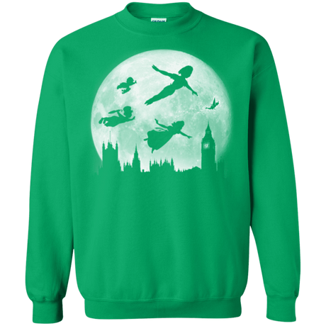 Sweatshirts Irish Green / Small Full Moon over London Crewneck Sweatshirt