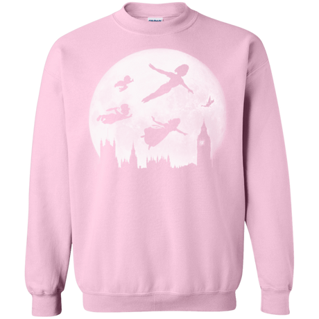 Sweatshirts Light Pink / Small Full Moon over London Crewneck Sweatshirt