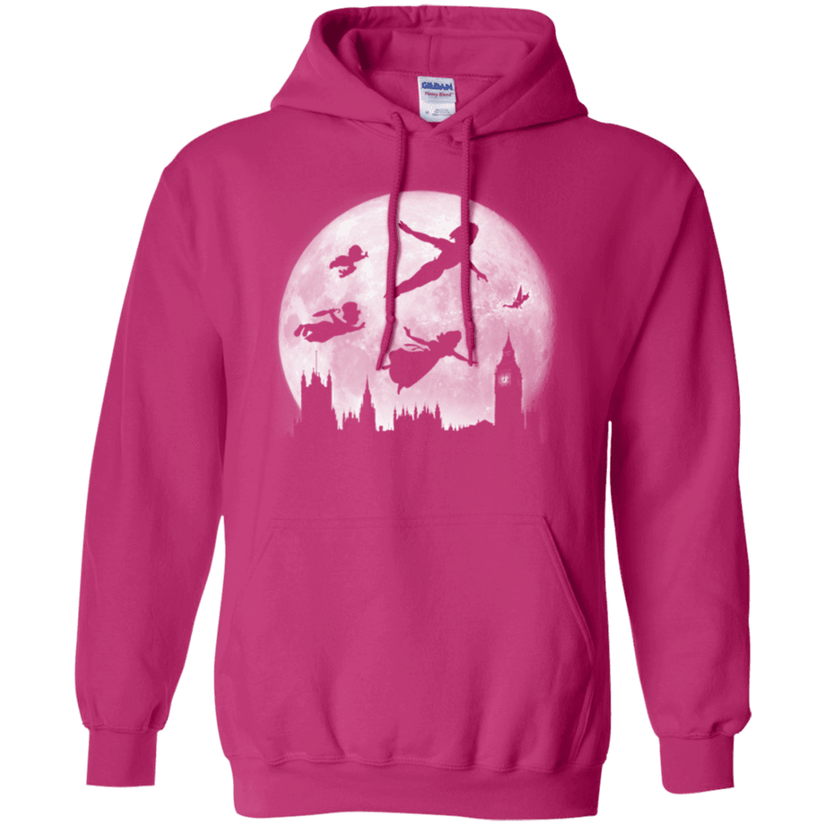Sweatshirts Heliconia / Small Full Moon over London Pullover Hoodie