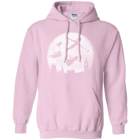 Sweatshirts Light Pink / Small Full Moon over London Pullover Hoodie