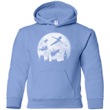 Sweatshirts Carolina Blue / YS Full Moon over London Youth Hoodie