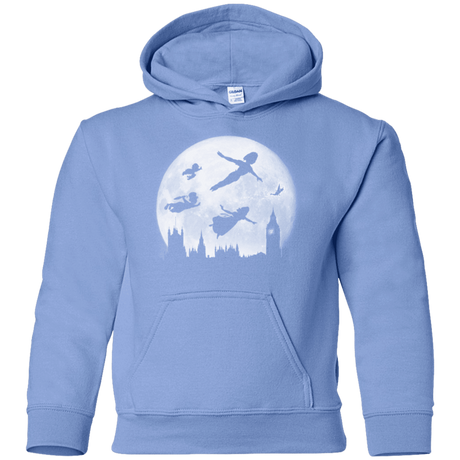 Sweatshirts Carolina Blue / YS Full Moon over London Youth Hoodie