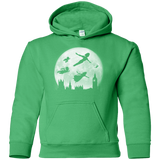 Sweatshirts Irish Green / YS Full Moon over London Youth Hoodie