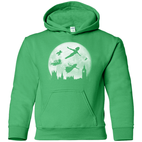 Sweatshirts Irish Green / YS Full Moon over London Youth Hoodie