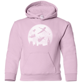 Sweatshirts Light Pink / YS Full Moon over London Youth Hoodie