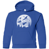 Sweatshirts Royal / YS Full Moon over London Youth Hoodie