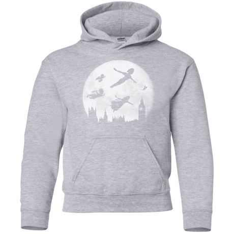 Sweatshirts Sport Grey / YS Full Moon over London Youth Hoodie