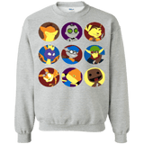 Sweatshirts Sport Grey / Small Fun Heroes Crewneck Sweatshirt