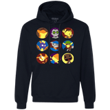 Sweatshirts Navy / Small Fun Heroes Premium Fleece Hoodie
