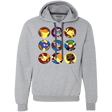 Sweatshirts Sport Grey / Small Fun Heroes Premium Fleece Hoodie