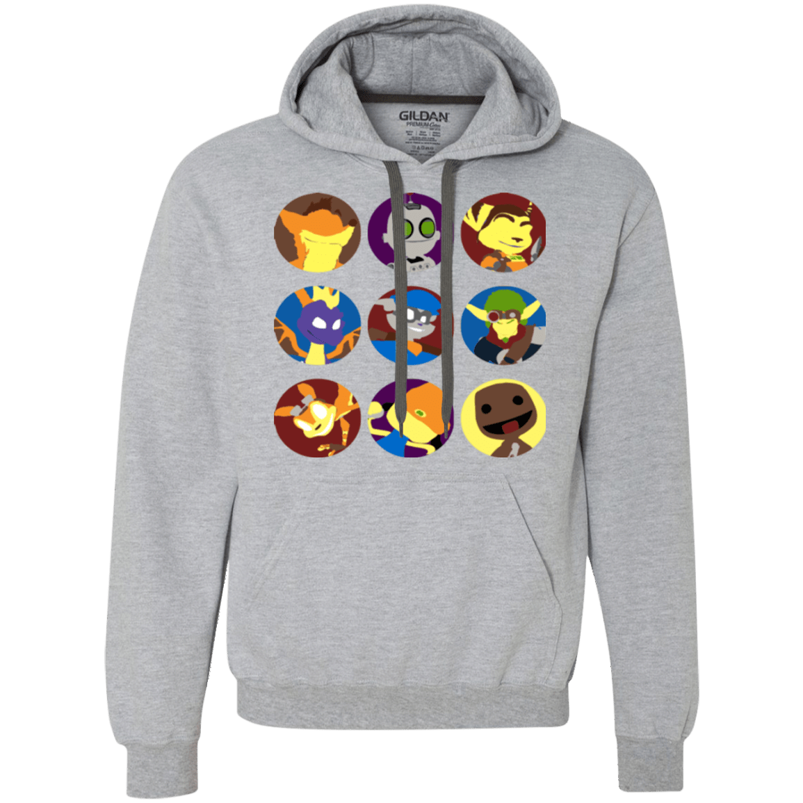 Sweatshirts Sport Grey / Small Fun Heroes Premium Fleece Hoodie