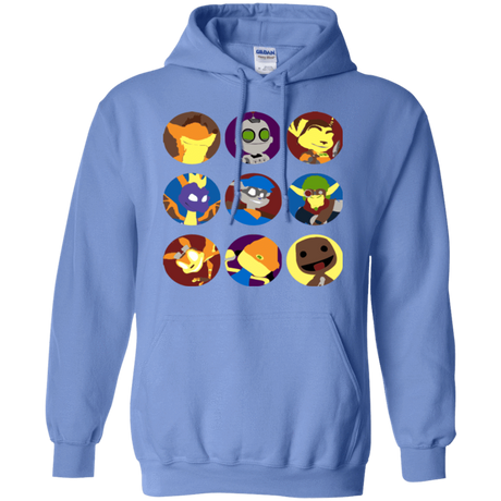 Sweatshirts Carolina Blue / Small Fun Heroes Pullover Hoodie