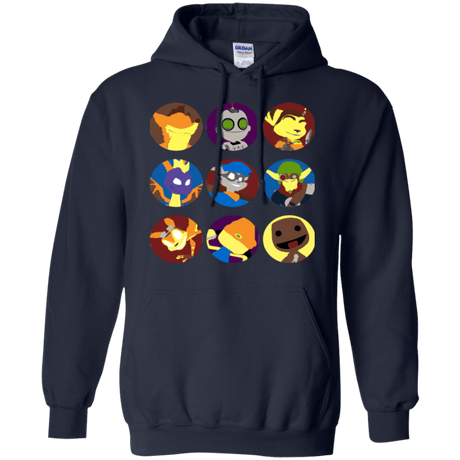 Sweatshirts Navy / Small Fun Heroes Pullover Hoodie