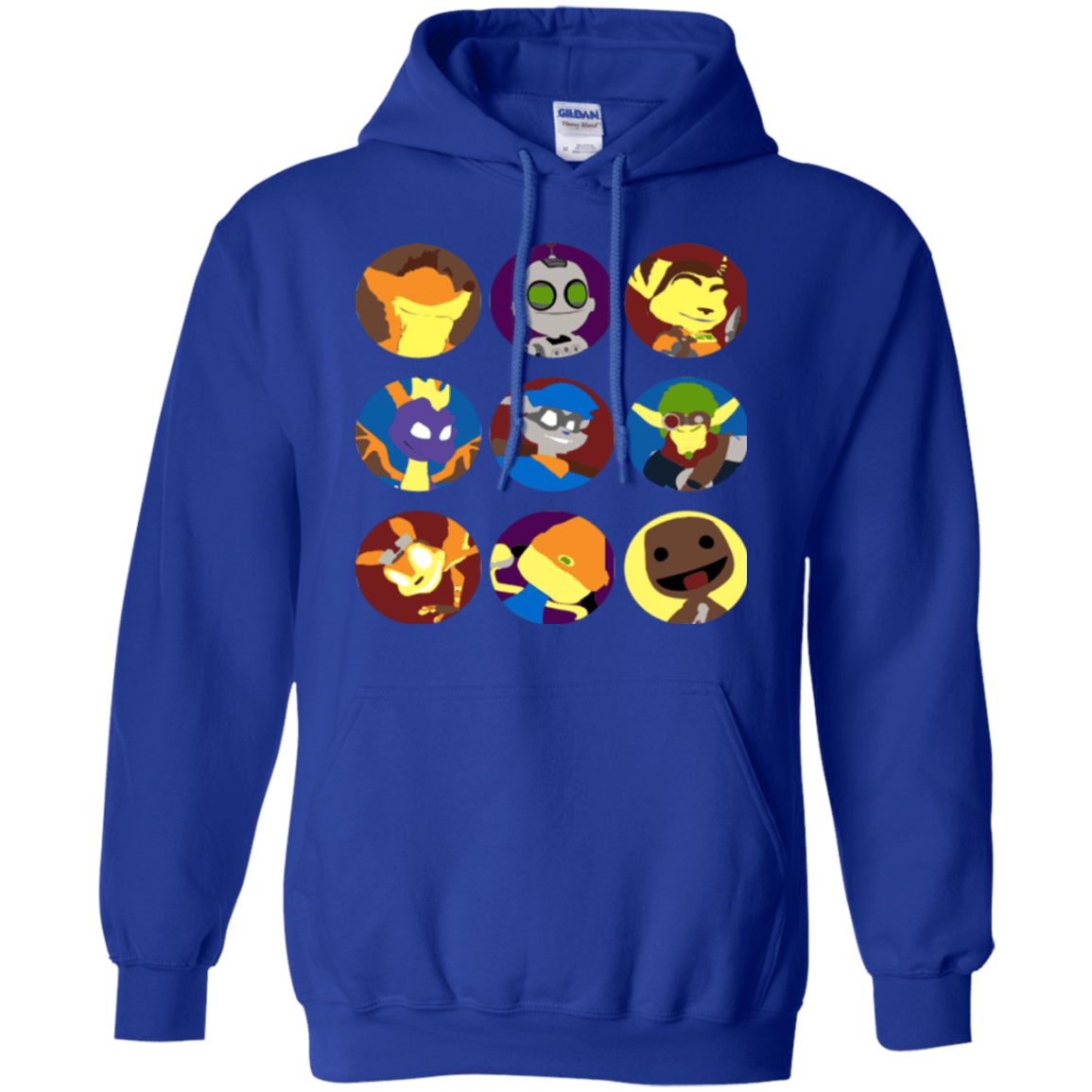 Sweatshirts Royal / Small Fun Heroes Pullover Hoodie