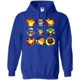 Sweatshirts Royal / Small Fun Heroes Pullover Hoodie