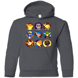 Sweatshirts Charcoal / YS Fun Heroes Youth Hoodie