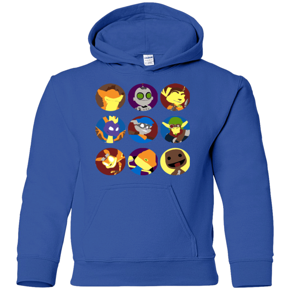 Sweatshirts Royal / YS Fun Heroes Youth Hoodie