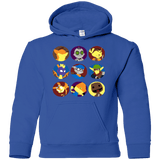 Sweatshirts Royal / YS Fun Heroes Youth Hoodie