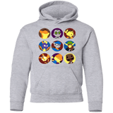 Sweatshirts Sport Grey / YS Fun Heroes Youth Hoodie
