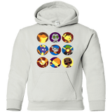 Sweatshirts White / YS Fun Heroes Youth Hoodie