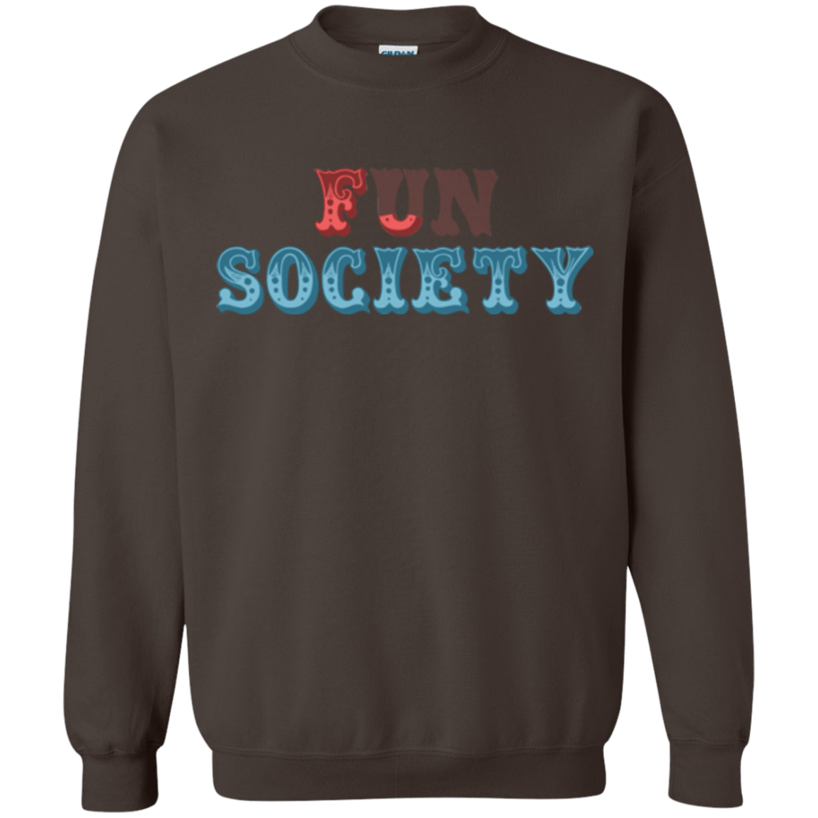 Sweatshirts Dark Chocolate / Small Fun Society Crewneck Sweatshirt