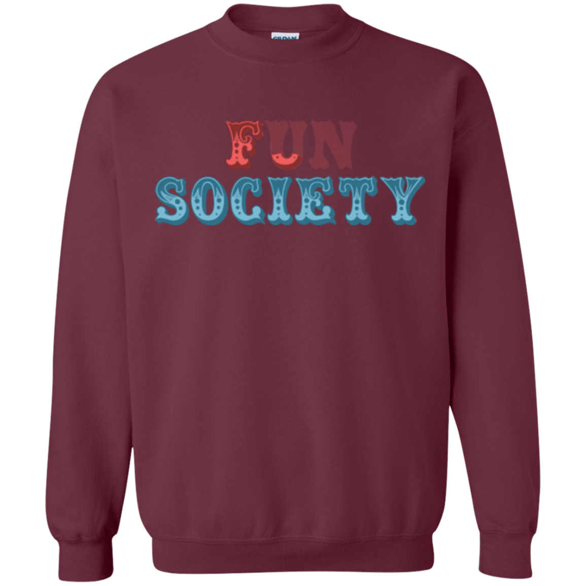 Sweatshirts Maroon / Small Fun Society Crewneck Sweatshirt