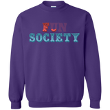Sweatshirts Purple / Small Fun Society Crewneck Sweatshirt