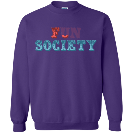 Sweatshirts Purple / Small Fun Society Crewneck Sweatshirt