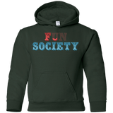 Sweatshirts Forest Green / YS Fun Society Youth Hoodie