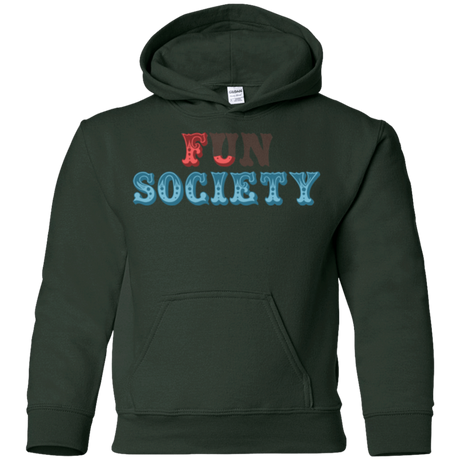 Sweatshirts Forest Green / YS Fun Society Youth Hoodie