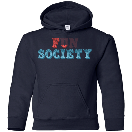 Sweatshirts Navy / YS Fun Society Youth Hoodie