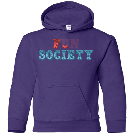 Sweatshirts Purple / YS Fun Society Youth Hoodie