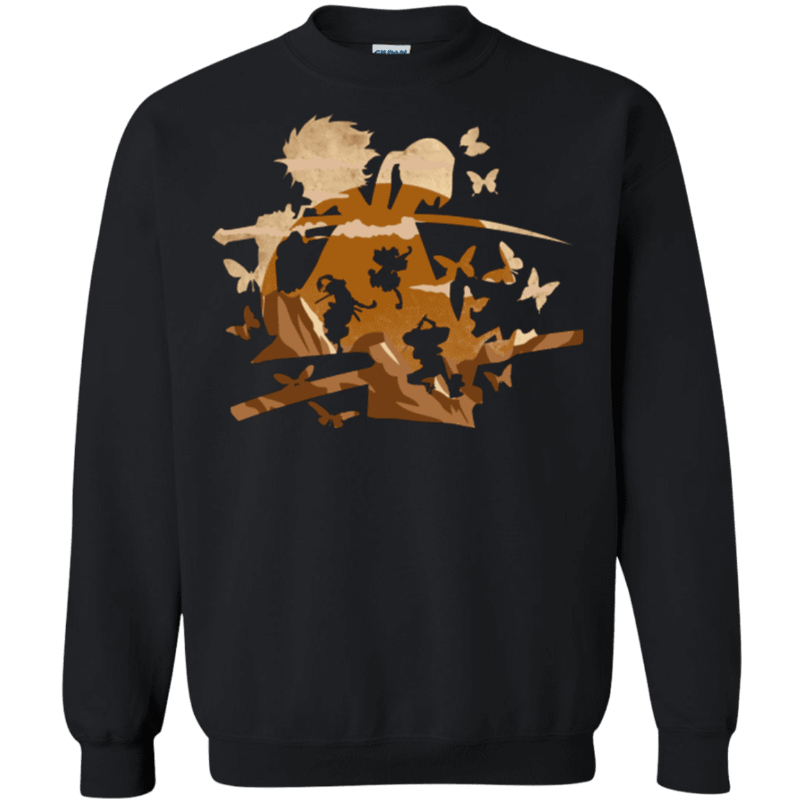 Sweatshirts Black / Small Funky Samurais Crewneck Sweatshirt