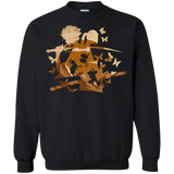 Sweatshirts Black / Small Funky Samurais Crewneck Sweatshirt