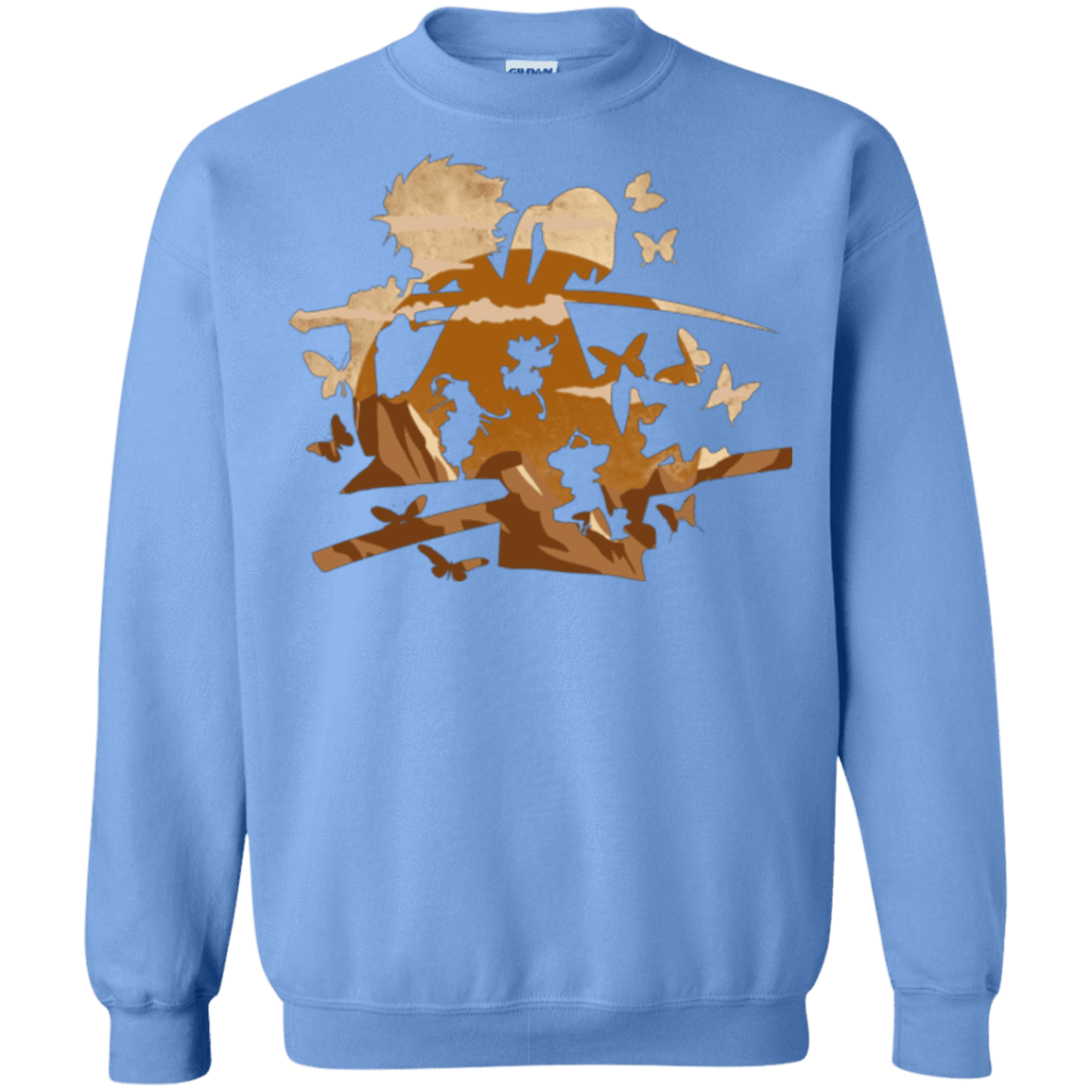 Sweatshirts Carolina Blue / Small Funky Samurais Crewneck Sweatshirt