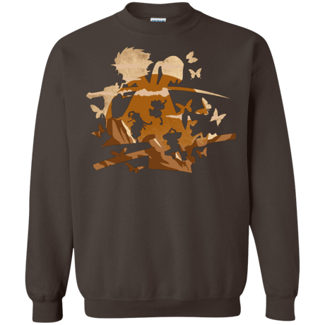 Sweatshirts Dark Chocolate / Small Funky Samurais Crewneck Sweatshirt