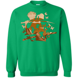 Sweatshirts Irish Green / Small Funky Samurais Crewneck Sweatshirt